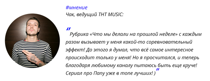 Что мы делали на прошлой неделе