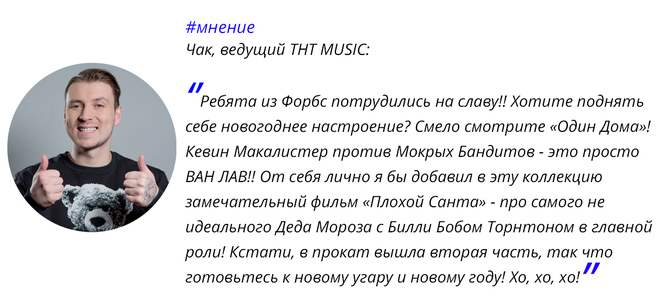 Самые успешные рождественские фильмы