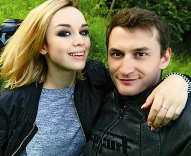 Диана Шурыгина с женихом / Фото: VK
