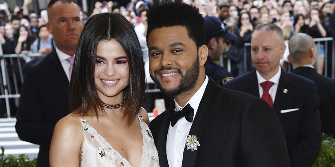 Селена Гомес и The Weeknd / Фото: Elle UK