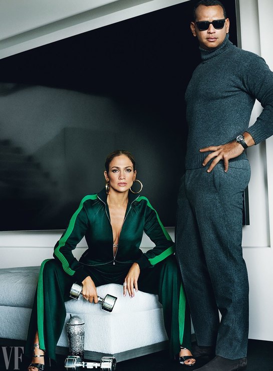 Дженнифер Лопес и Алекс Родригес / Фото: VanityFair.com