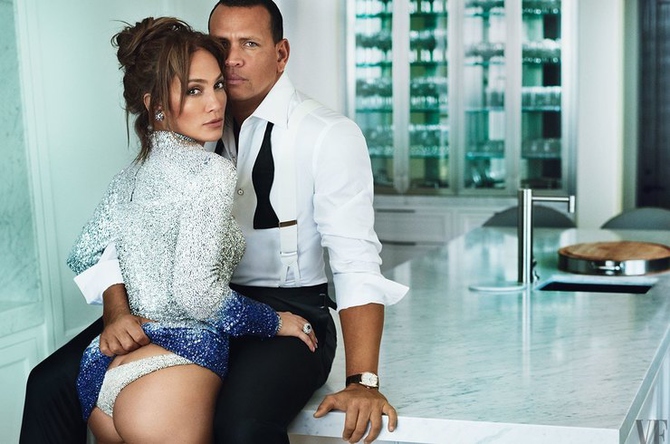 Дженнифер Лопес и Алекс Родригес / Фото: VanityFair.com