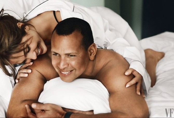Дженнифер Лопес и Алекс Родригес / Фото: VanityFair.com