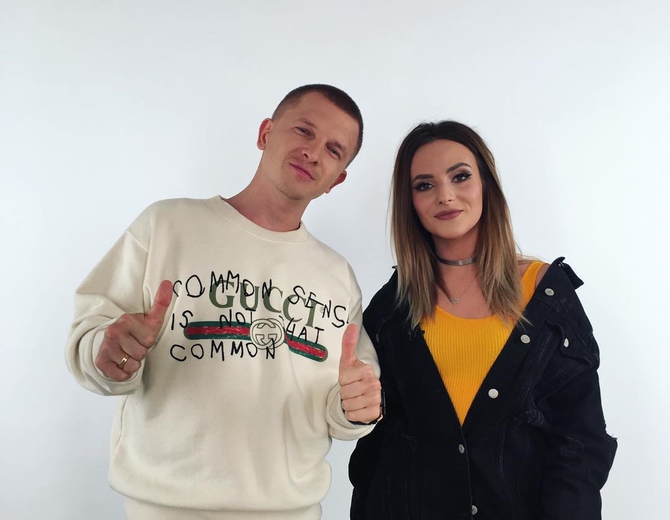 Пашу и ведущая ТНТ MUSIC Влада / Фото: Instagram