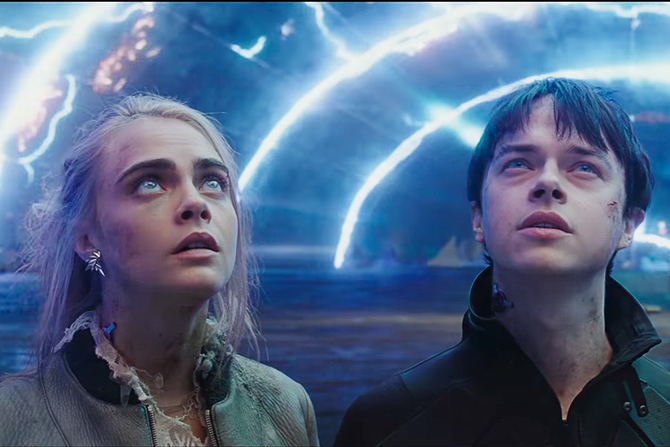 Кадр из фильма «Валериан и город тысячи планет»