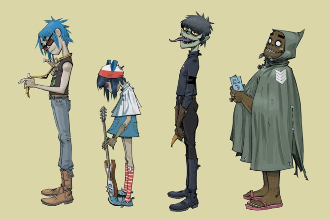 Gorillaz / Фото: fistintheair.com