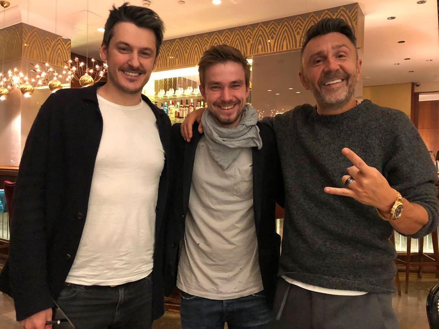 Илья Найшуллер, Александр Петров и Сергей ШнуровФото: Instagram