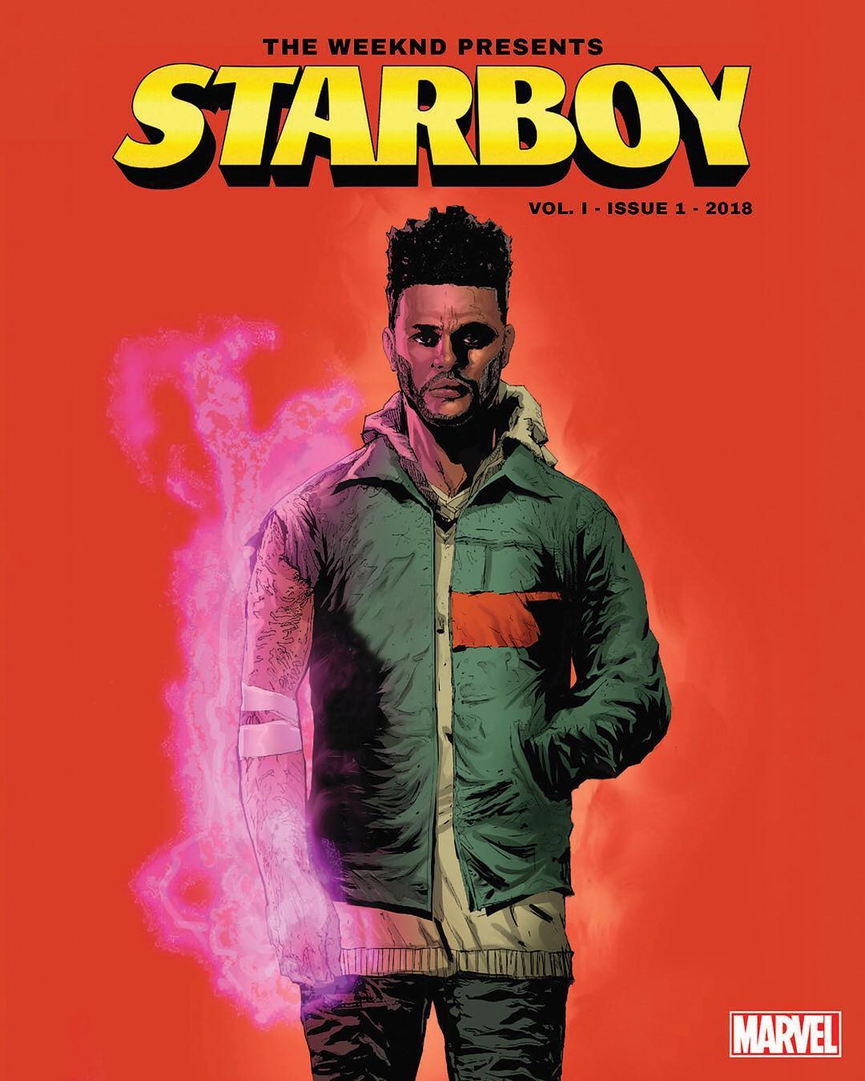 Первый выпуск комикса «Starboy» от Абеля и MarvelФото: Instagram