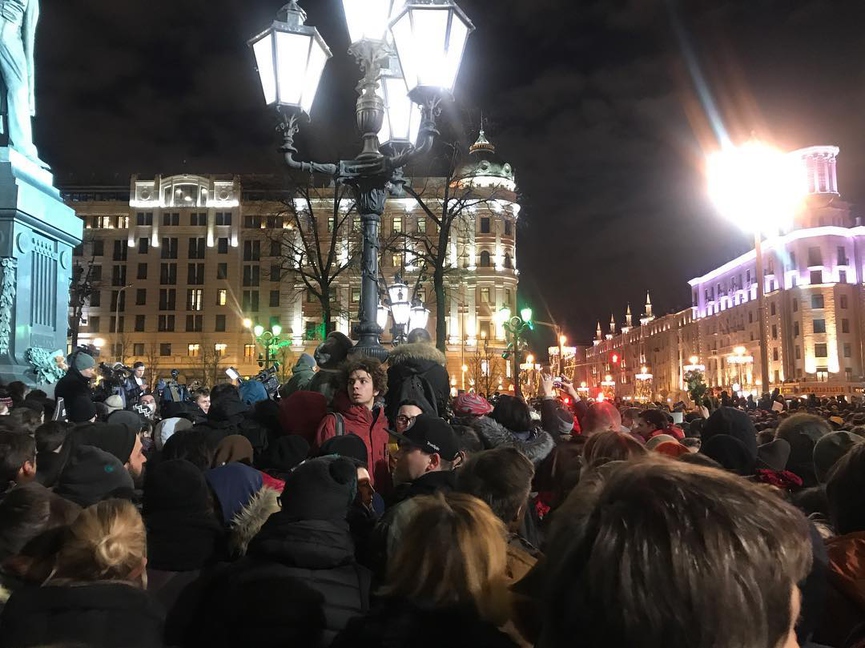 27 марта. Москва.​Фото: Instagram