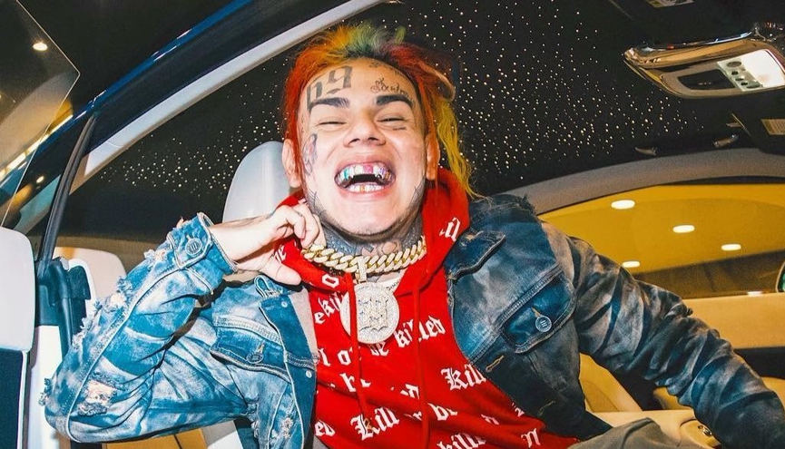 «Радужный» 6ix9ineФото: Instagram