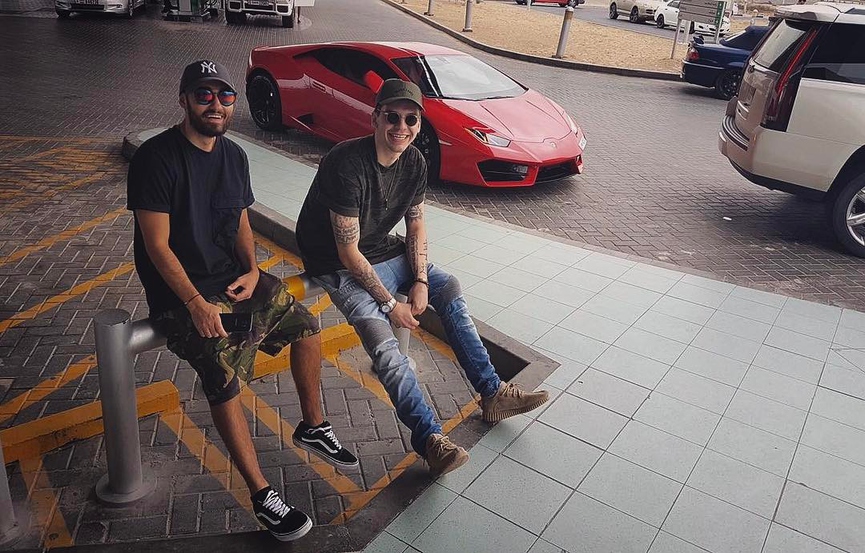 Pabl.A дружит с Мотом, и не раз был замечан с ним в одной компанииФото: nstagram