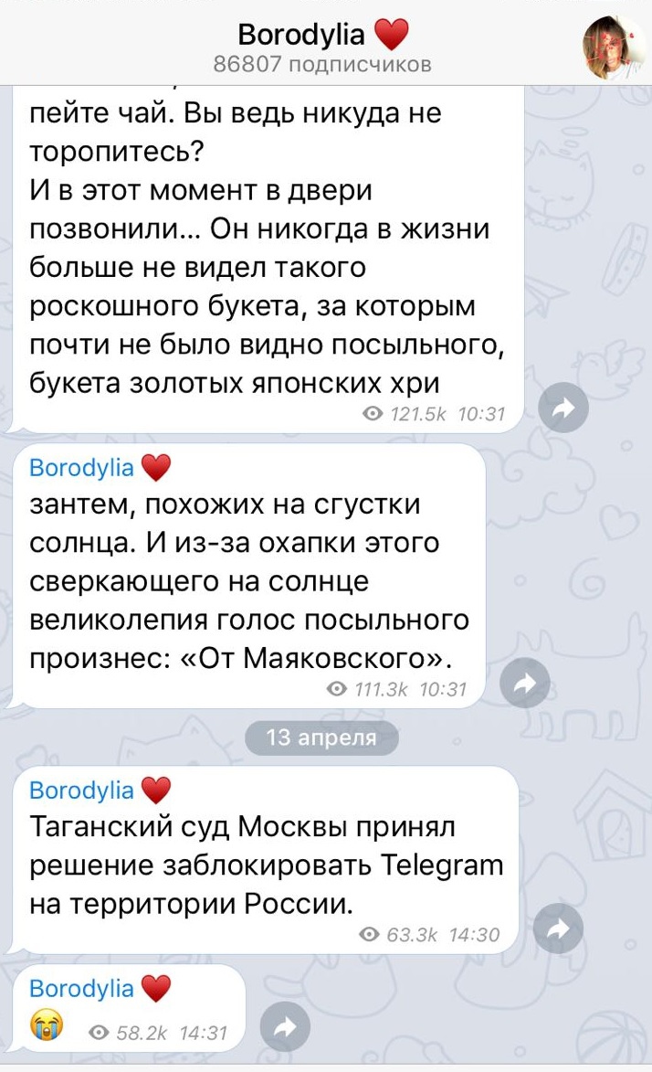 Telegram: как звезды отреагировали на блокировку?