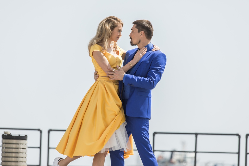 Наши Эмма Стоун и Райан ГослингФото: Пресс-служба Димы Билана