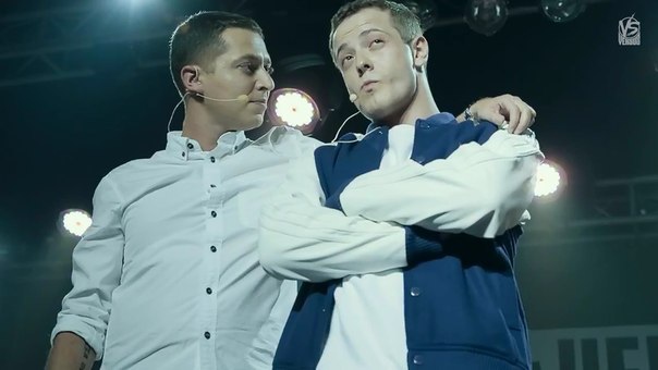 Oxxxymiron и Дуня. Versus 2014 год.​Фото: Социальные сети