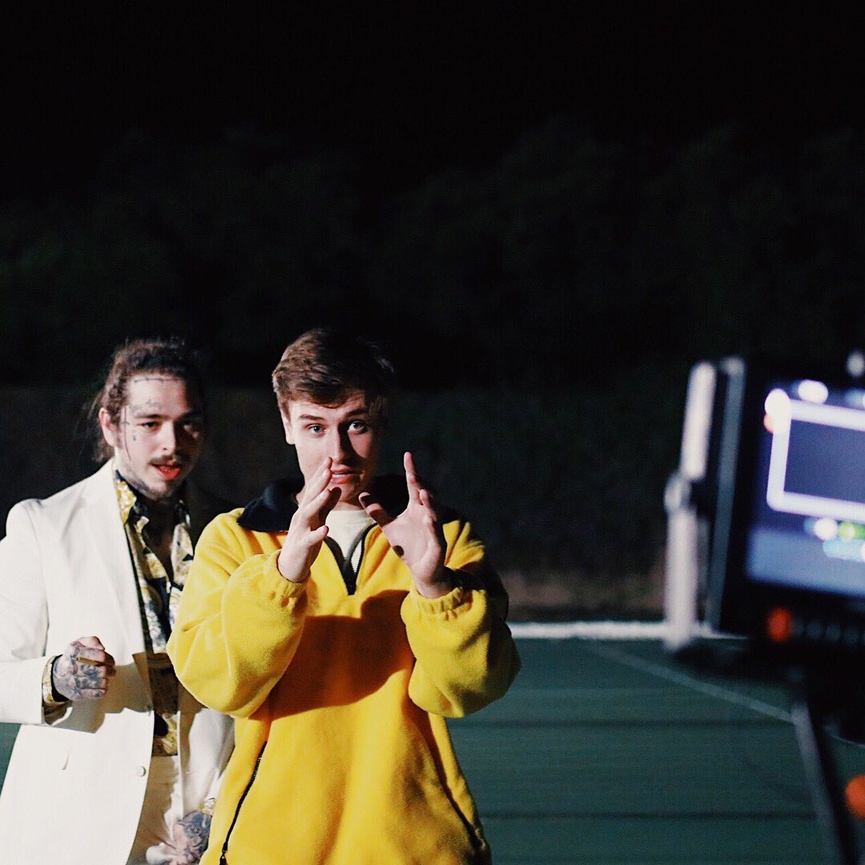 Post Malone уже снимает клип на один из альбомных треков вместе с режиссером Коулом БеннеттомФото: соцсети