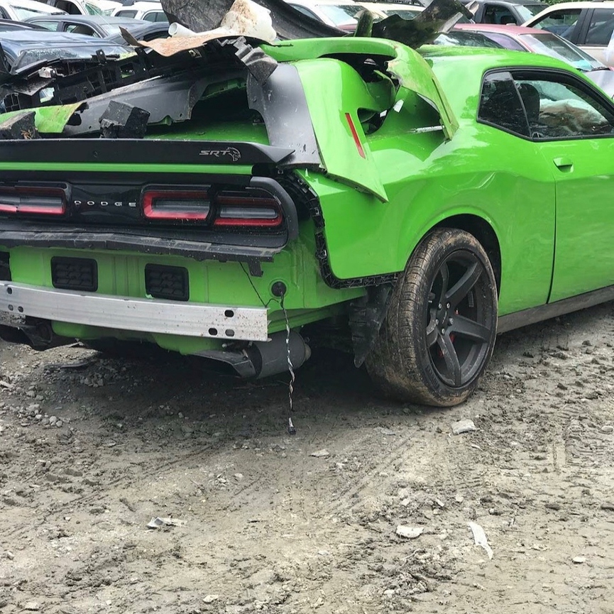 А такиой стала задняя часть авто рэпера Offset’а после аварии​Фото: Instagram