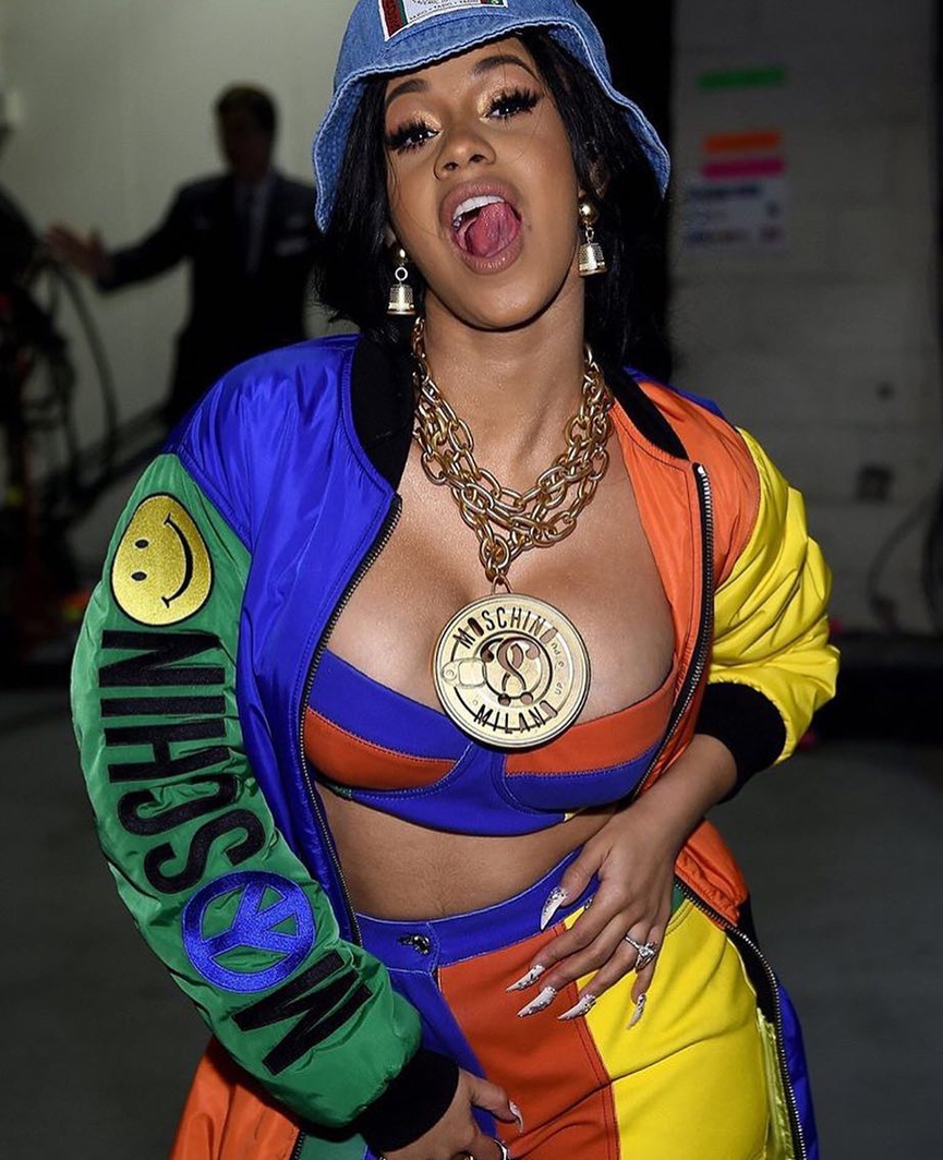 Cardi B на премии Grammy Awards 2018​Фото: Instagram