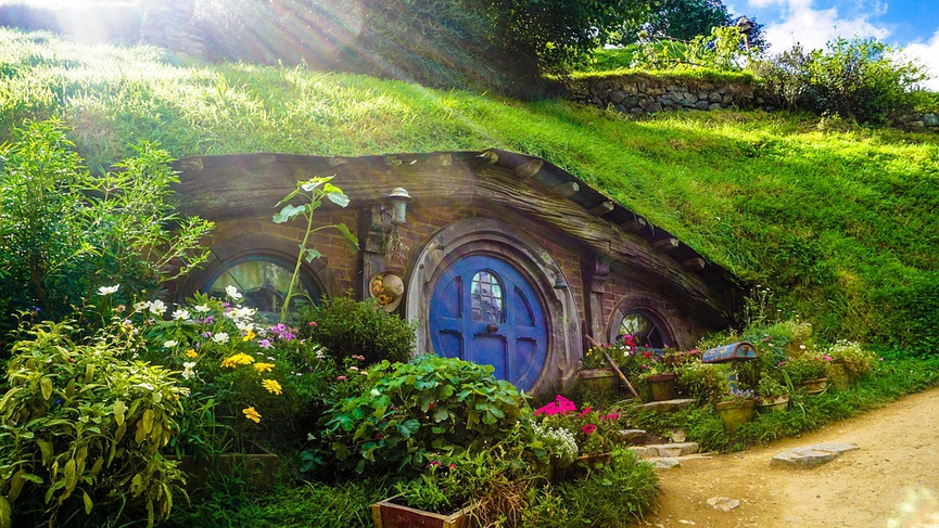 Домик хоббита​Фото: pixabay.com