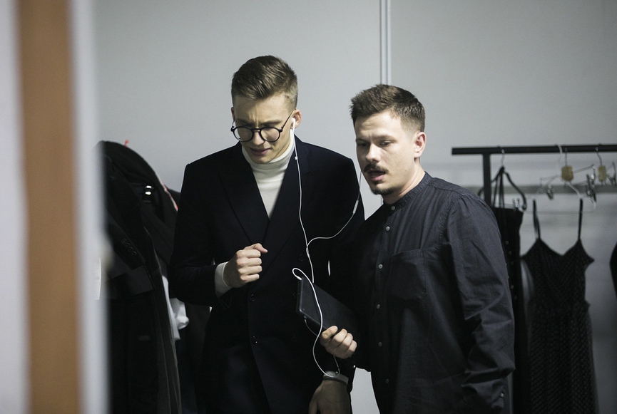 Dany Muse и PLC репетируют номер перед выходом на сцену​Фото: Пресс-пак