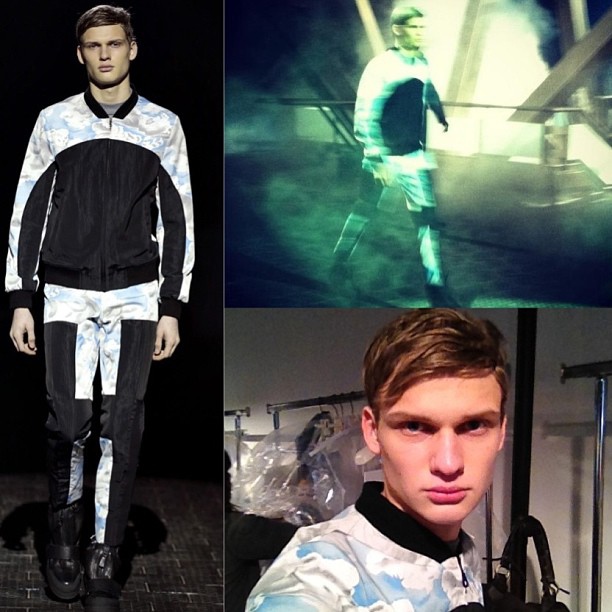 Андрей на показе Kenzo в 2013 году​Фото: Instagram