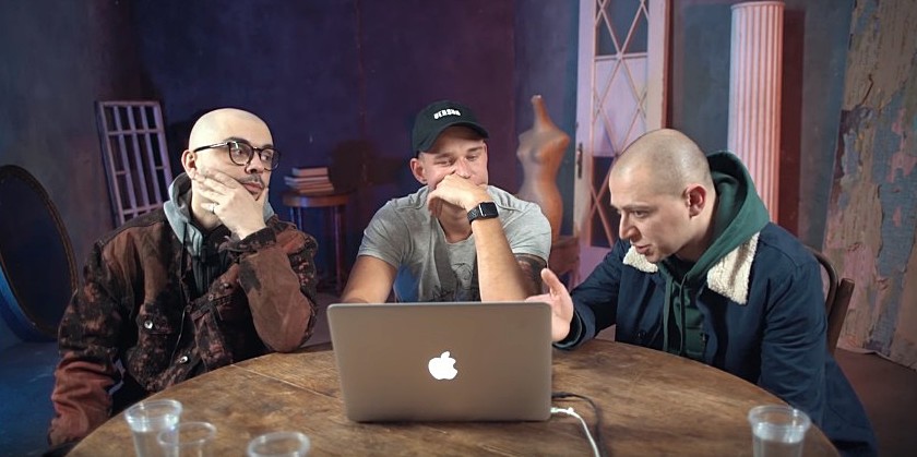 Смоки Мо, Ресторатор и Oxxxymiron​Фото: кадр YouTube