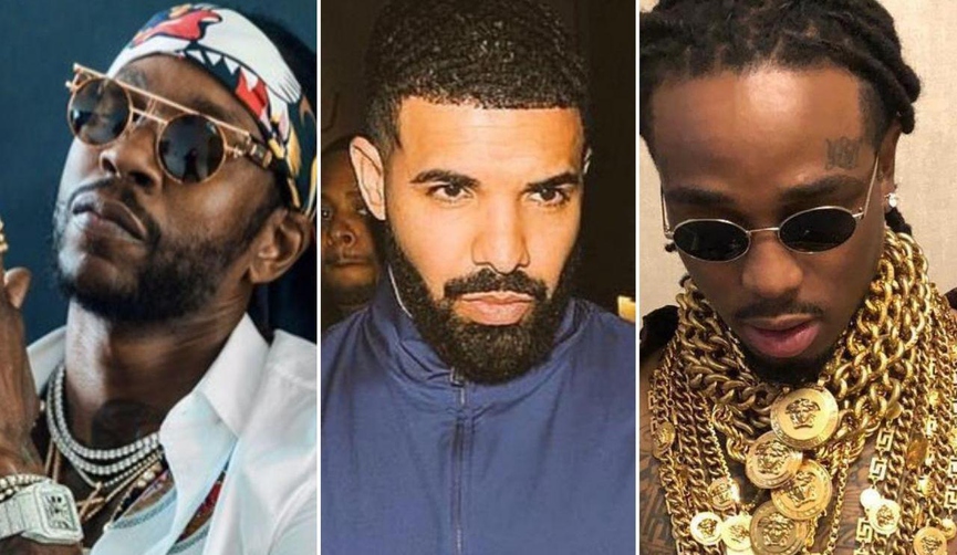 2 Chainz, Дрейк и Quavo​Фото: Instagram