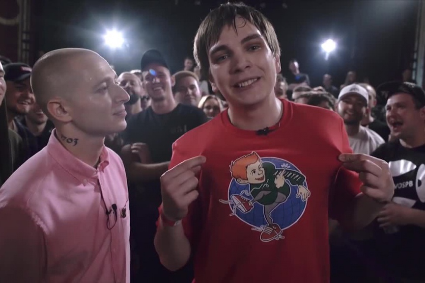 Oxxxymiron и Слава КПСС​Фото: кадр YouTube