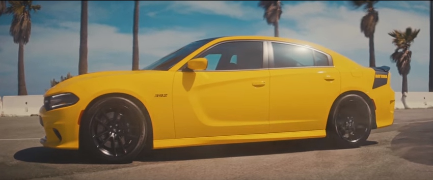 На желтом Dodge ездят Ty Dolla $ign и QuavoФото: кадр из клипа