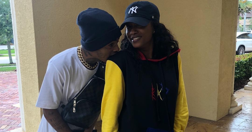XXXTentacion с мамой КлеопатройФото: Instagram