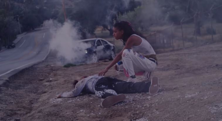 Уиллоу Смит попала в ДТП в новом клипе Zhu «My Life»Фото: кадр из клипа