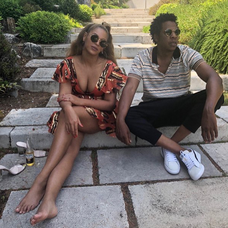 Джей и Бей отдыхают после концерта​Фото: Instagram