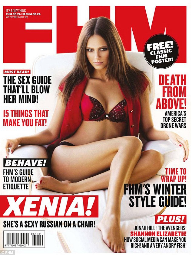 Фото: обложка журнала FHM