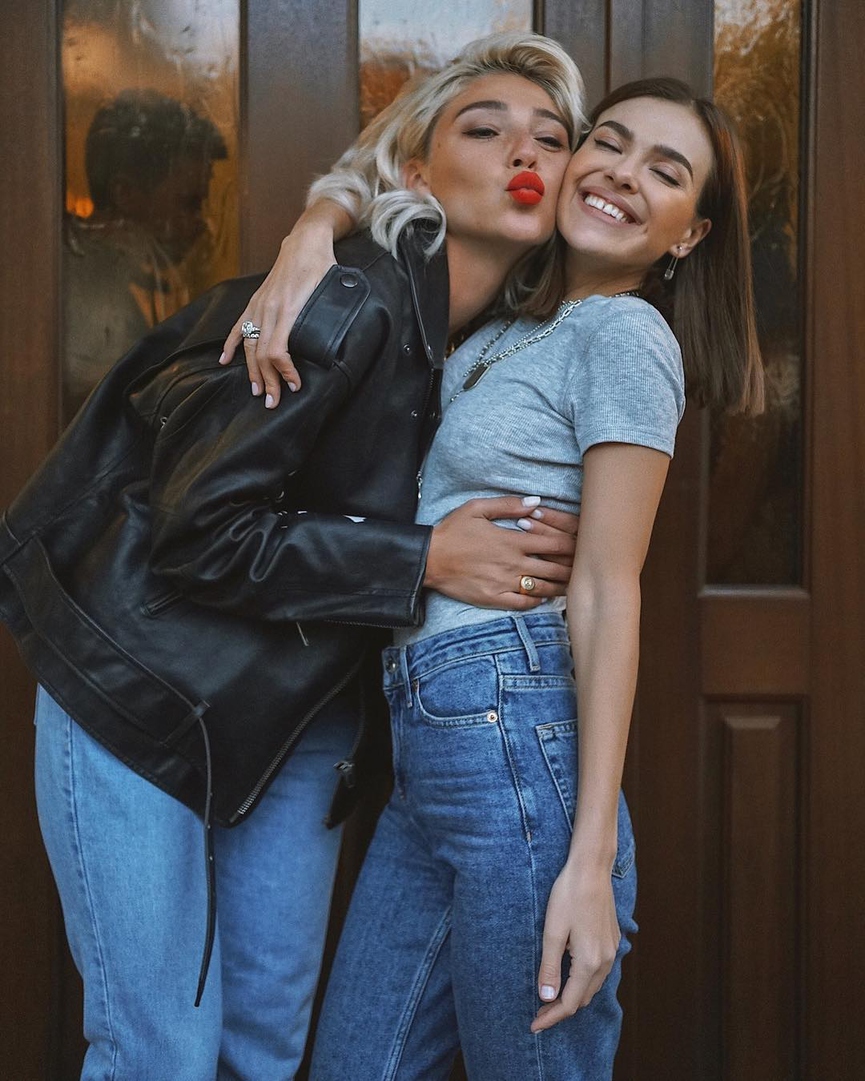 Настя Ивлеева и Лена ТемниковаФото: Instagram