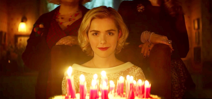 Кадр из трейлера сериала «Леденящие душу приключения Сабрины»