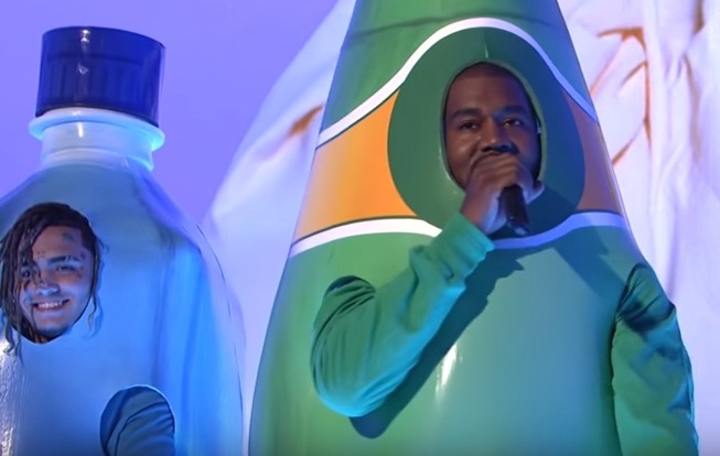 Канье Уэст и Lil PumpФото: кадр из передачи SNL