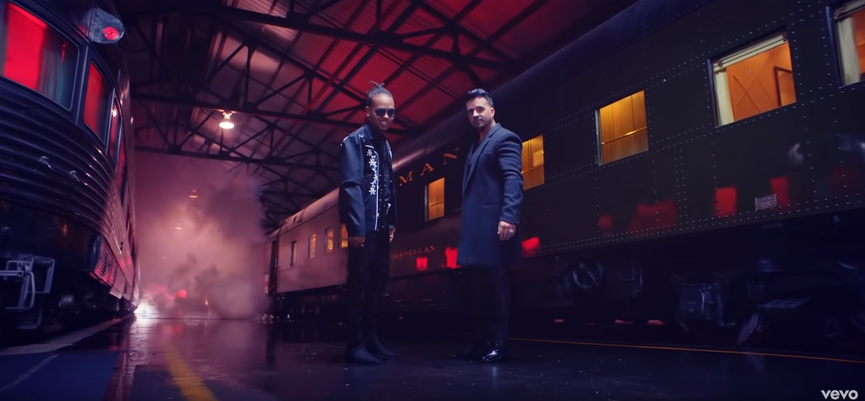 Ozuna и Луис Фонси​Фото: кадр из клипа