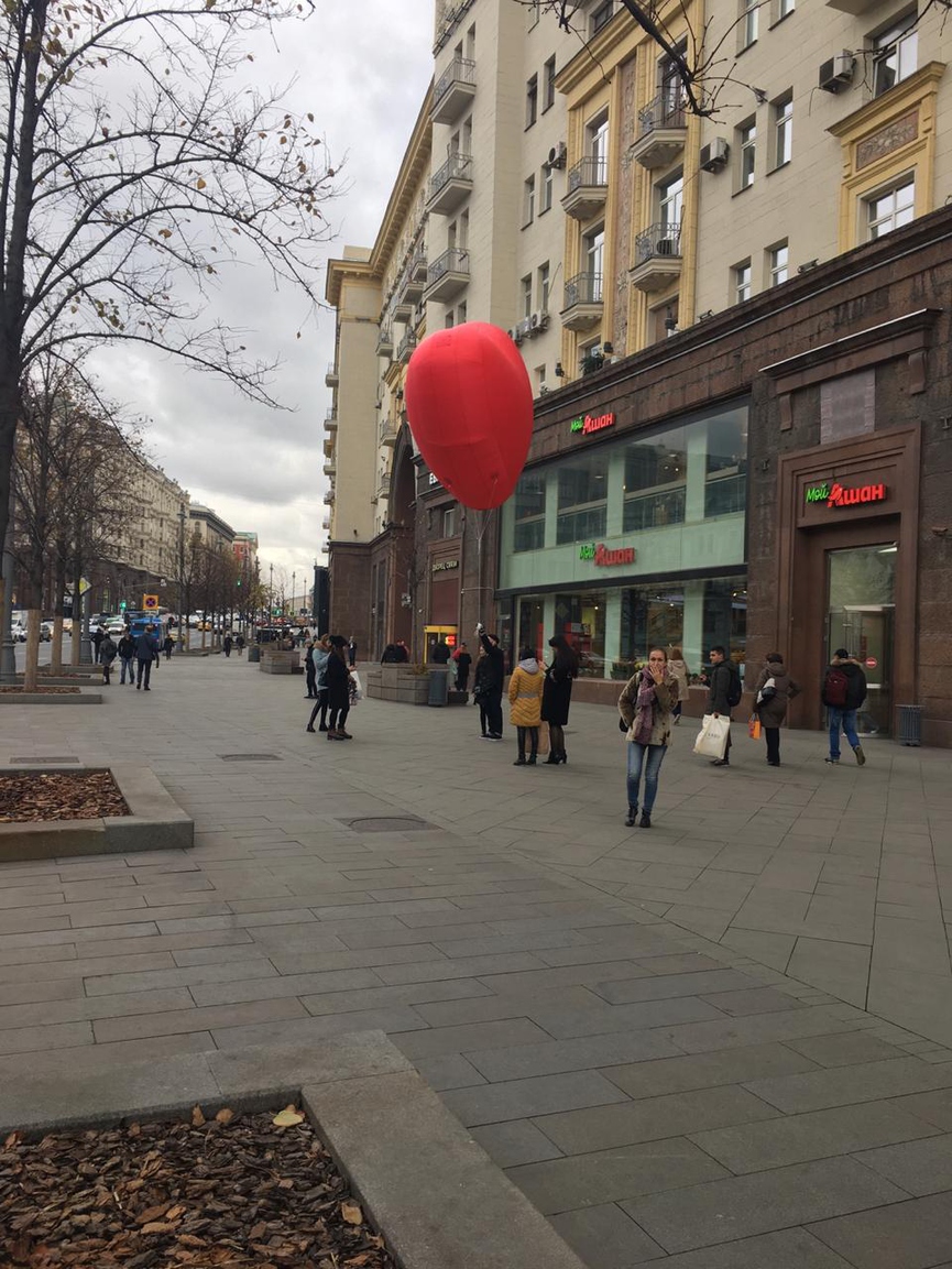 Поворот на Тверскую улицу