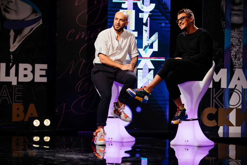 Ведущий ST и Антон БеляевФото: Виталий Кривцов, ТНТ MUSIC