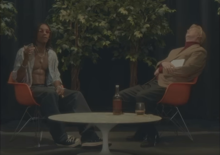 Wiz Khalifa - в роли гостя в ночном ток-шоу​Фото: кадр из клипа