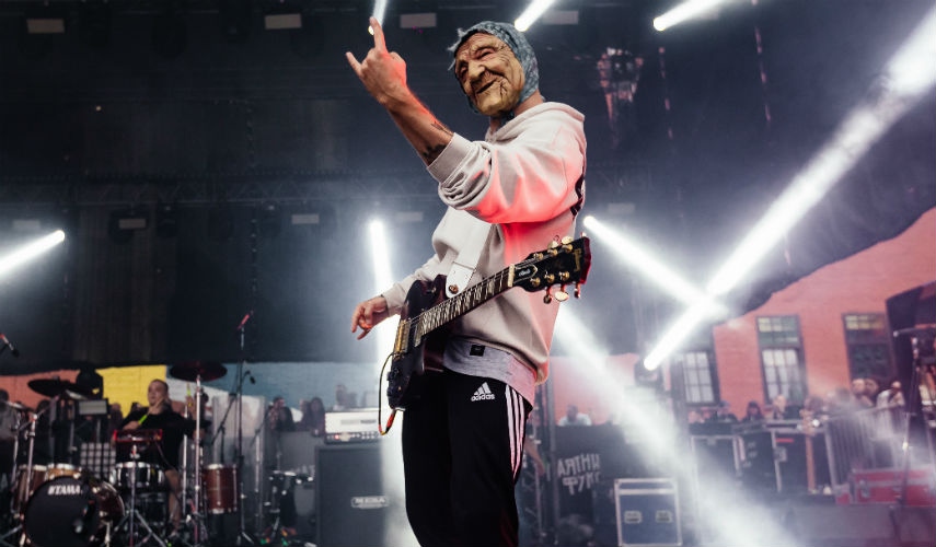 QT на концерте Хаски​Фото: Маятник Фуко