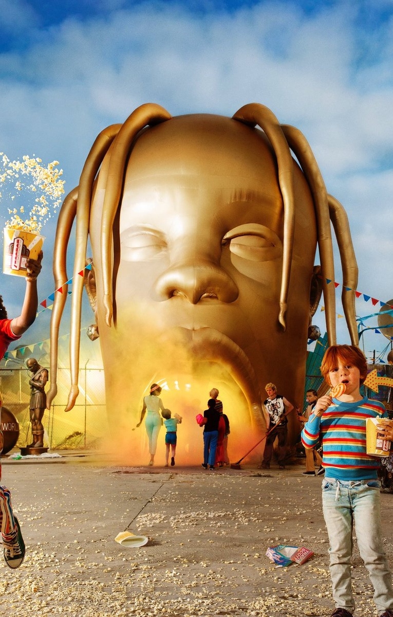 Альбом ASTROWORLD стал одним из самых успешных релизов годаФото: обложка альбома