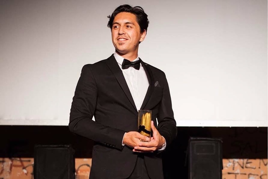 Церемония вручения премии «Ravno Selo Film Festival» за фильм «Лёд», Сербия, 2018Фото: личный архив