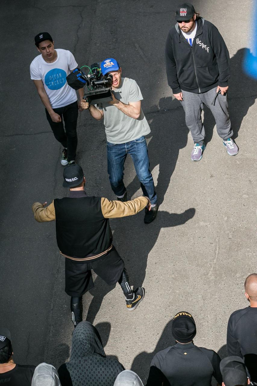 Съёмки клипа L'One - «Бери своё»​Фото: Дмитрий Фейнштейн