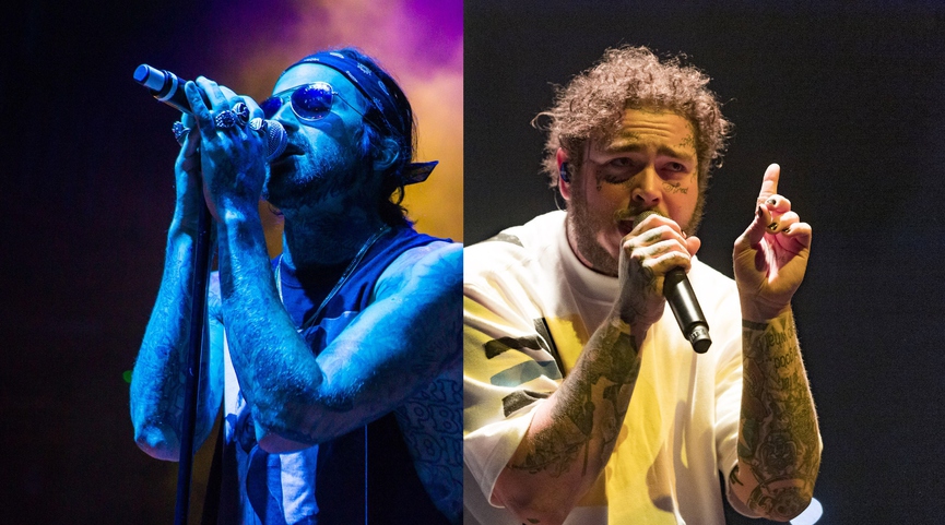 Yelawolf, Post Malone​Фото: Legion-Media.ru