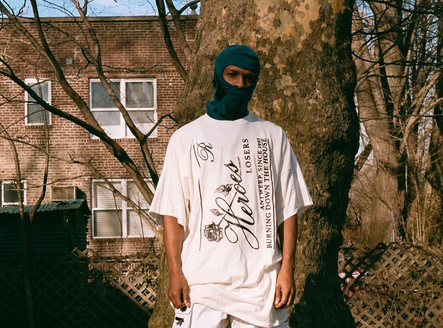 A$AP Rocky для лукбука коллекции A$AP Rocky & Raf Simons & TemplaФото: Instagram