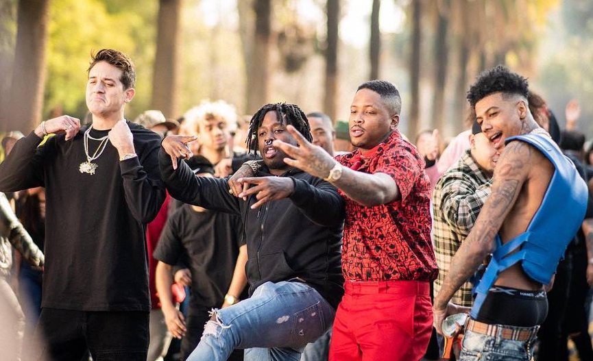 G-Eazy, Allblack, YG, BluefaceФото: Instagram
