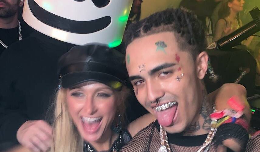 Marshmello, Пэрис Хилтон и Lil PumpФото: Instagram