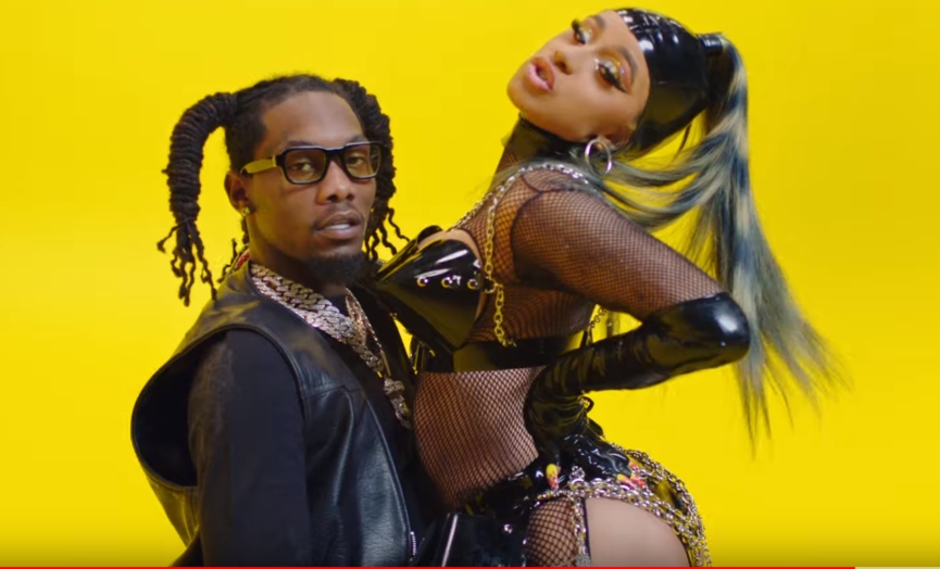 Оффсет и Карди БиФото: кадр из видео