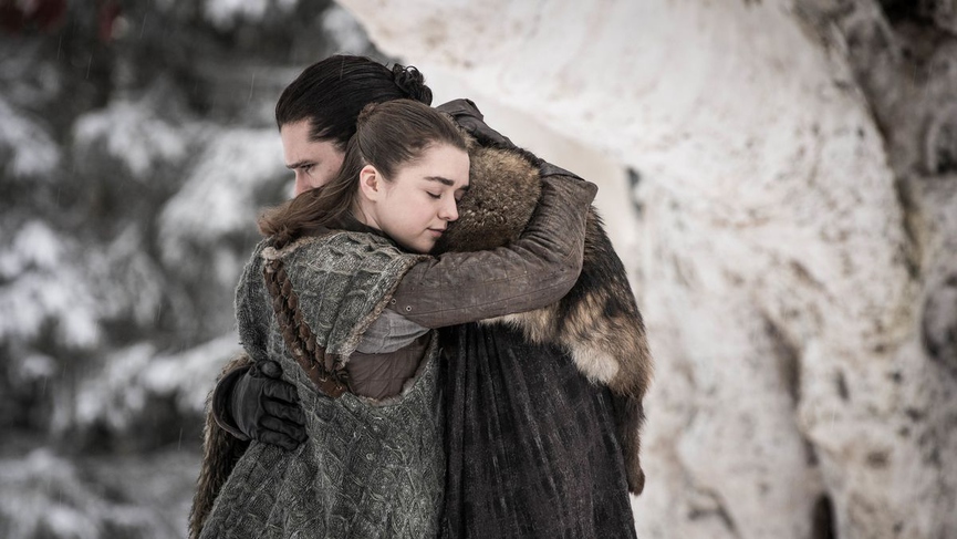 Кадр из первого эпизода финального сезона сериала «Игра престолов», HBO