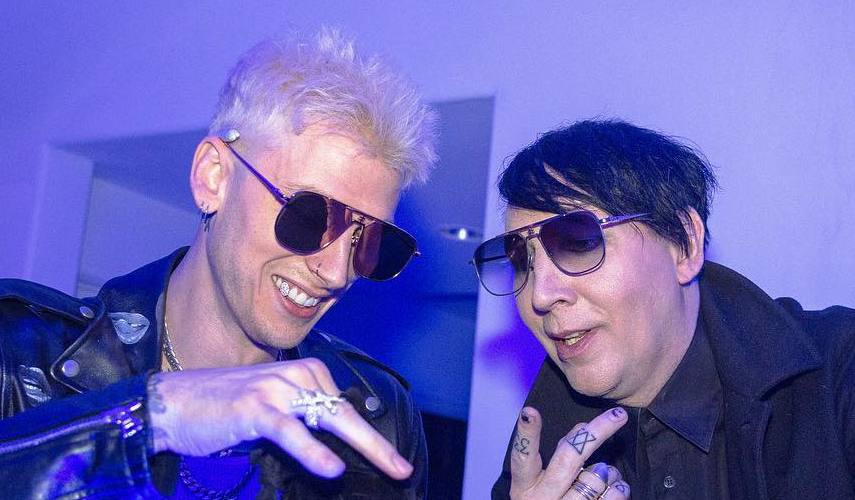Machine Gun Kelly, Мерлин Мэнсон​Фото: Instagram